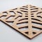 Ekena Millwork Medium Garland Decorative Fretwork Wood Wall Panels, Alder, 15 3/8"W x 15 3/8"H x 3/8"T WALW16X16X0375GRDAL - alternate 3